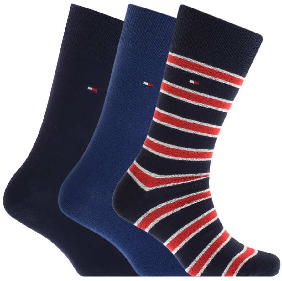 Alternative Image for ProductTommy Hilfiger Three Pack Socks Navy1